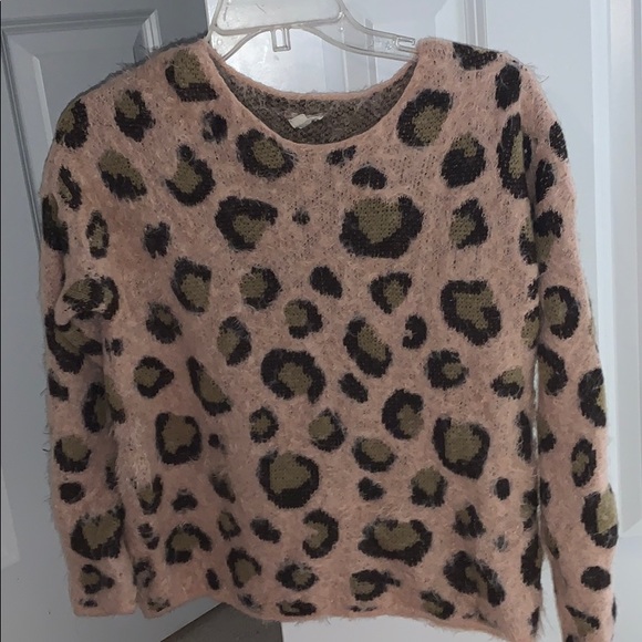 cheetah print sweater - Picture 1 of 2